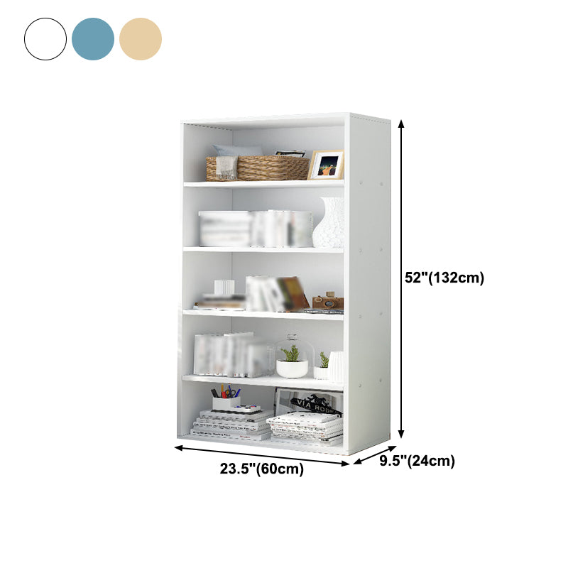 Manufactured Wood Scandinavian Bookshelf Vertical Bookcase for Home Clearhalo 'Bookcases' 'Furniture' 'furniture_bookcases' 'Office Furniture' 4878506