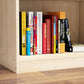 Scandinavian Pine Wood Standard Bookshelf Closed Back Vertical Bookshelf Clearhalo 'Bookcases' 'Furniture' 'furniture_bookcases' 'Office Furniture' 4878518