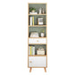 Wood Bookshelf Scandinavian Style Bookcase for Home Office and Study Room 19.7"L x 9.4"W x 70.9"H Natural Drawers Clearhalo 'Bookcases' 'furn' 'furn_bookcases' 'Furniture' 'furniture_bookcases' 'Office Furniture' 4878530