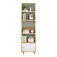 Wood Bookshelf Scandinavian Style Bookcase for Home Office and Study Room 19.7"L x 9.4"W x 70.9"H Natural No Drawer Clearhalo 'Bookcases' 'furn' 'furn_bookcases' 'Furniture' 'furniture_bookcases' 'Office Furniture' 4878535