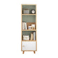 Wood Bookshelf Scandinavian Style Bookcase for Home Office and Study Room 15.7"L x 9.4"W x 59.1"H Natural No Drawer Clearhalo 'Bookcases' 'furn' 'furn_bookcases' 'Furniture' 'furniture_bookcases' 'Office Furniture' 4878539