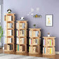 Scandinavian Style Bookshelf Closed Back Solid Wood Bookcase for Home Office Clearhalo 'Bookcases' 'furn' 'furn_bookcases' 'Furniture' 'furniture_bookcases' 'Office Furniture' 4878622