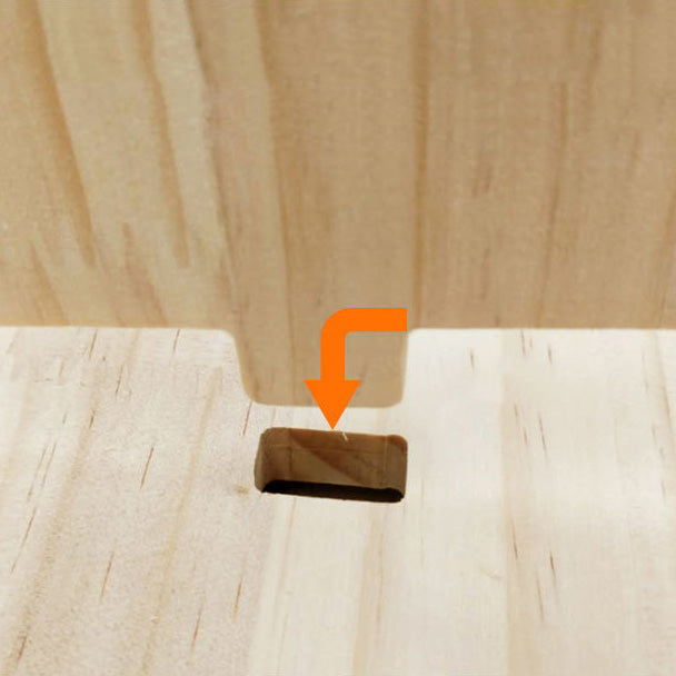 Scandinavian Style Bookshelf Closed Back Solid Wood Bookcase for Home Office Clearhalo 'Bookcases' 'furn' 'furn_bookcases' 'Furniture' 'furniture_bookcases' 'Office Furniture' 4878631