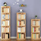 Scandinavian Style Bookshelf Closed Back Solid Wood Bookcase for Home Office Clearhalo 'Bookcases' 'furn' 'furn_bookcases' 'Furniture' 'furniture_bookcases' 'Office Furniture' 4878633