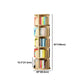 Scandinavian Style Bookshelf Closed Back Solid Wood Bookcase for Home Office Clearhalo 'Bookcases' 'furn' 'furn_bookcases' 'Furniture' 'furniture_bookcases' 'Office Furniture' 4878643