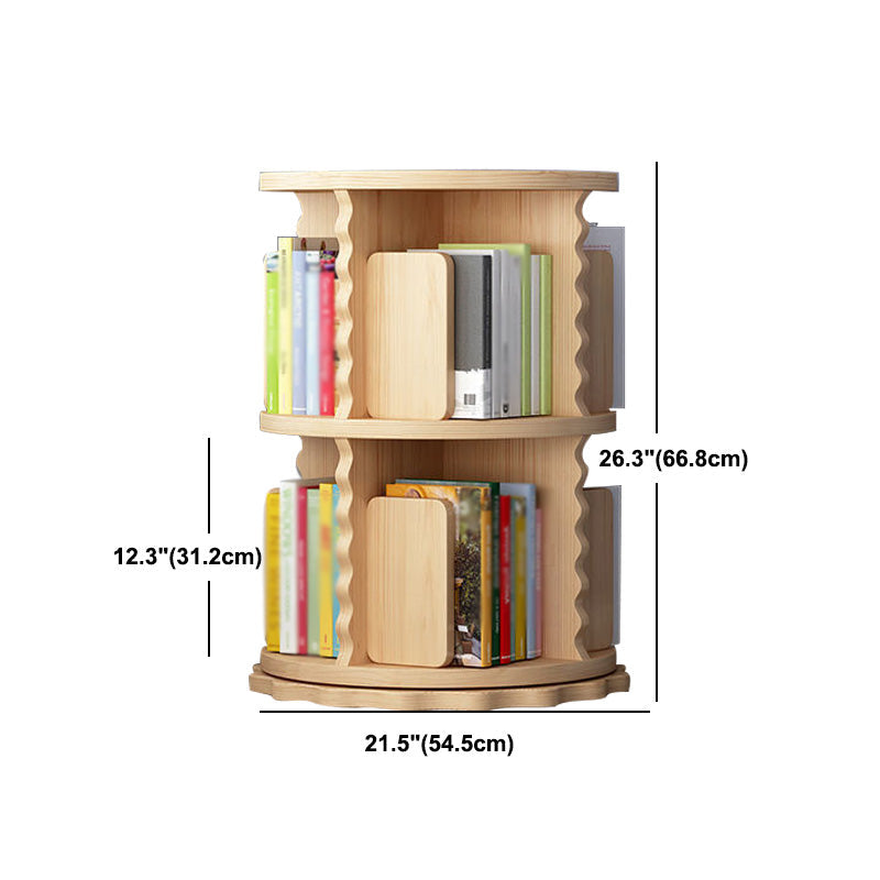 Scandinavian Style Bookshelf Closed Back Solid Wood Bookcase for Home Office Clearhalo 'Bookcases' 'furn' 'furn_bookcases' 'Furniture' 'furniture_bookcases' 'Office Furniture' 4878645