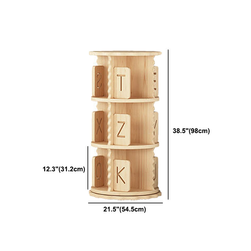 Scandinavian Style Bookshelf Closed Back Solid Wood Bookcase for Home Office Clearhalo 'Bookcases' 'furn' 'furn_bookcases' 'Furniture' 'furniture_bookcases' 'Office Furniture' 4878646