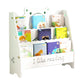 Ladder Closed Back Bookshelf Solid and Manufactured Wood Bookshelf for Home 23.6"L x 7.9"W x 22.8"H White Clearhalo 'Bookcases' 'furn' 'furn_bookcases' 'Furniture' 'furniture_bookcases' 'Office Furniture' 4878656