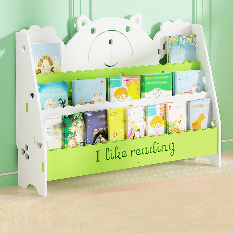 Ladder Closed Back Bookshelf Solid and Manufactured Wood Bookshelf for Home Clearhalo 'Bookcases' 'furn' 'furn_bookcases' 'Furniture' 'furniture_bookcases' 'Office Furniture' 4878675