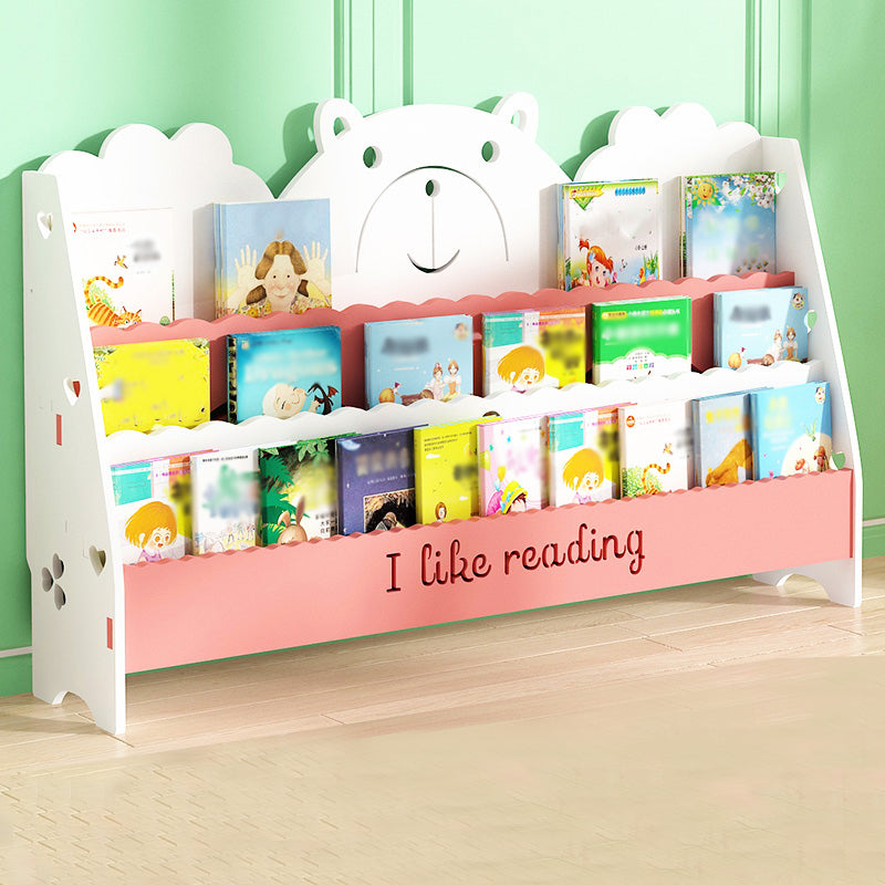 Ladder Closed Back Bookshelf Solid and Manufactured Wood Bookshelf for Home Clearhalo 'Bookcases' 'furn' 'furn_bookcases' 'Furniture' 'furniture_bookcases' 'Office Furniture' 4878677