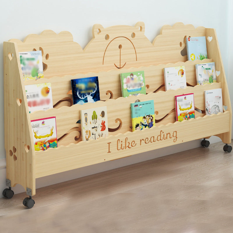 Ladder Closed Back Bookshelf Solid and Manufactured Wood Bookshelf for Home Clearhalo 'Bookcases' 'furn' 'furn_bookcases' 'Furniture' 'furniture_bookcases' 'Office Furniture' 4878679