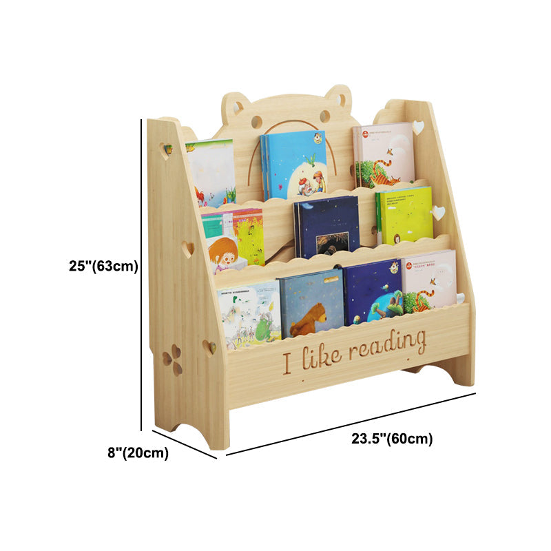 Ladder Closed Back Bookshelf Solid and Manufactured Wood Bookshelf for Home Clearhalo 'Bookcases' 'furn' 'furn_bookcases' 'Furniture' 'furniture_bookcases' 'Office Furniture' 4878680