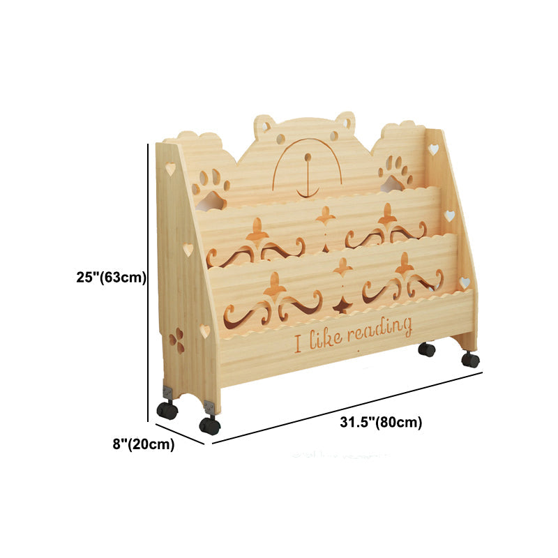 Ladder Closed Back Bookshelf Solid and Manufactured Wood Bookshelf for Home Clearhalo 'Bookcases' 'furn' 'furn_bookcases' 'Furniture' 'furniture_bookcases' 'Office Furniture' 4878681