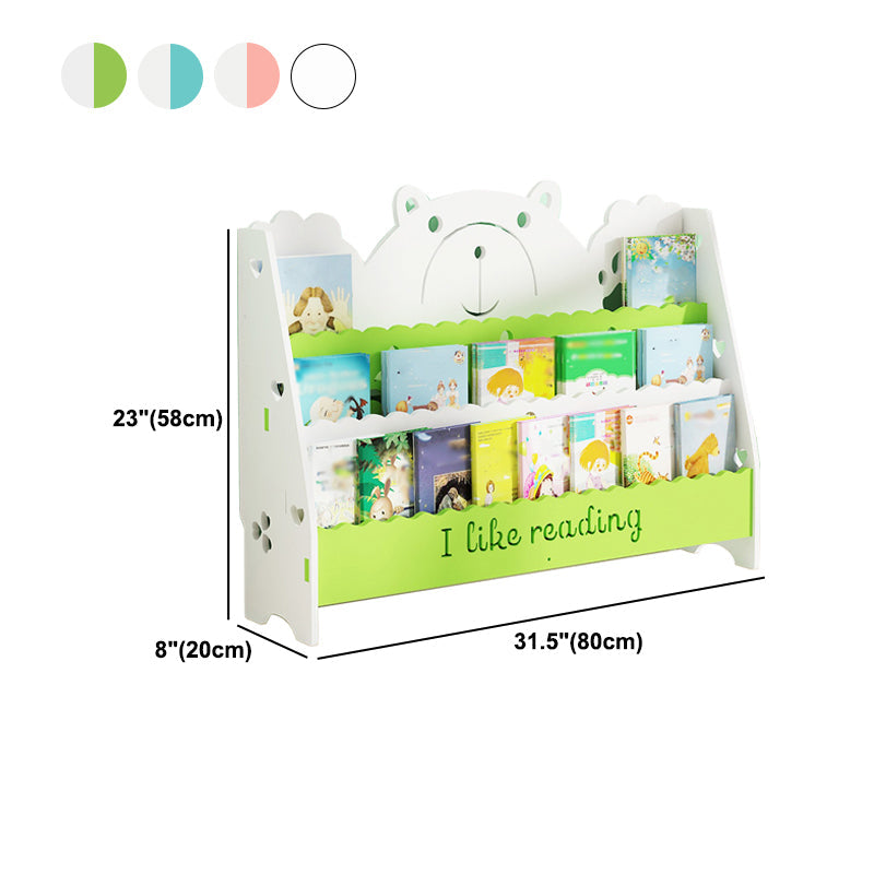 Ladder Closed Back Bookshelf Solid and Manufactured Wood Bookshelf for Home Clearhalo 'Bookcases' 'furn' 'furn_bookcases' 'Furniture' 'furniture_bookcases' 'Office Furniture' 4878685