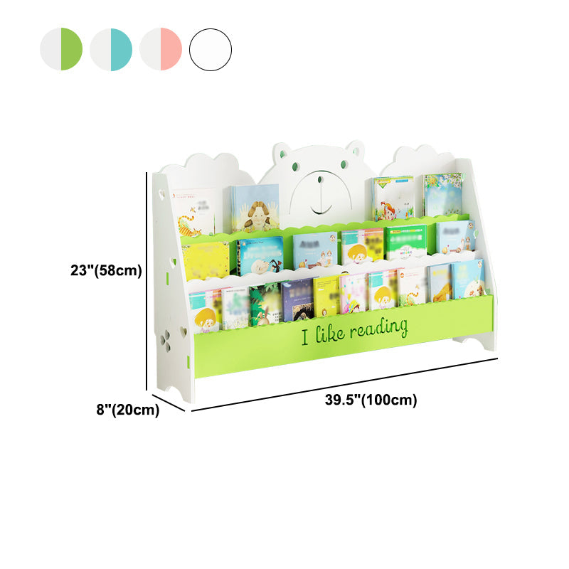 Ladder Closed Back Bookshelf Solid and Manufactured Wood Bookshelf for Home Clearhalo 'Bookcases' 'furn' 'furn_bookcases' 'Furniture' 'furniture_bookcases' 'Office Furniture' 4878686