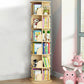 Scandinavian Style Bookshelf Closed Back Solid Wood Bookcase for Home Study Room Clearhalo 'Bookcases' 'furn' 'furn_bookcases' 'Furniture' 'furniture_bookcases' 'Office Furniture' 4878690