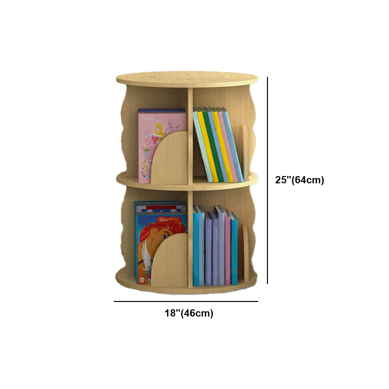 Scandinavian Style Bookshelf Closed Back Solid Wood Bookcase for Home Study Room Clearhalo 'Bookcases' 'furn' 'furn_bookcases' 'Furniture' 'furniture_bookcases' 'Office Furniture' 4878720