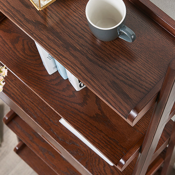 Scandinavian Ladder Bookshelf Vertical Open Ash Bookcase for Living Room Clearhalo 'Bookcases' 'furn' 'furn_bookcases' 'Furniture' 'furniture_bookcases' 'Office Furniture' 4878730