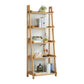Scandinavian Ladder Bookshelf Vertical Open Ash Bookcase for Living Room 23.6"L x 15"W x 64.2"H Natural Bookcases Clearhalo 'Bookcases' 'furn' 'furn_bookcases' 'Furniture' 'furniture_bookcases' 'Office Furniture' 4878732