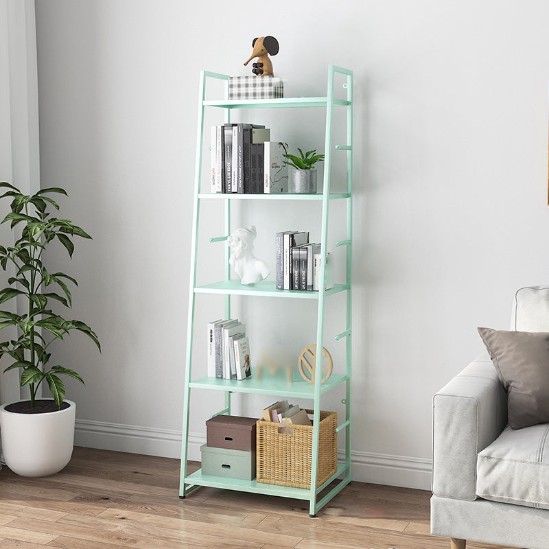 55.51"H Bookshelf Scandinavian Style Open Back Bookcase for Home Office Clearhalo 'Bookcases' 'furn' 'furn_bookcases' 'Furniture' 'furniture_bookcases' 'Office Furniture' 4878752