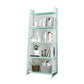 55.51"H Bookshelf Scandinavian Style Open Back Bookcase for Home Office 21.7"L x 14.2"W x 55.5"H Green Clearhalo 'Bookcases' 'furn' 'furn_bookcases' 'Furniture' 'furniture_bookcases' 'Office Furniture' 4878770