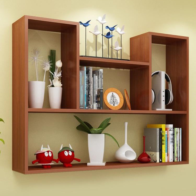 Wall Mounted Bookshelf Scandinavian Style Bookcase for Study Room and Office Clearhalo 'Bookcases' 'furn' 'furn_bookcases' 'Furniture' 'furniture_bookcases' 'Office Furniture' 4878820