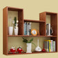 Wall Mounted Bookshelf Scandinavian Style Bookcase for Study Room and Office 35.4"L x 7.9"W x 29.5"H Brown Clearhalo 'Bookcases' 'furn' 'furn_bookcases' 'Furniture' 'furniture_bookcases' 'Office Furniture' 4878834