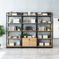 11.81"W Bookcase Industrial Style Open Back Bookshelf for Study Room Home Office Clearhalo 'Bookcases' 'furn' 'furn_bookcases' 'Furniture' 'furniture_bookcases' 'Office Furniture' 4878844