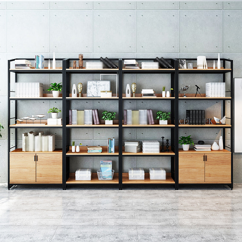 11.81"W Bookcase Industrial Style Open Back Bookshelf for Study Room Home Office Clearhalo 'Bookcases' 'furn' 'furn_bookcases' 'Furniture' 'furniture_bookcases' 'Office Furniture' 4878845