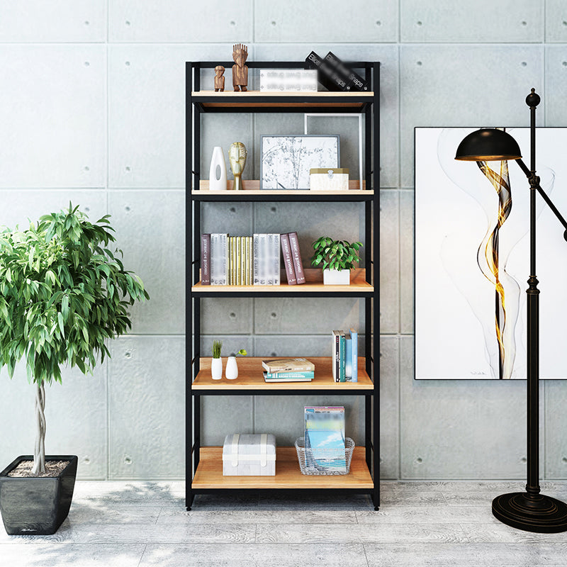 11.81"W Bookcase Industrial Style Open Back Bookshelf for Study Room Home Office Shelves Clearhalo 'Bookcases' 'furn' 'furn_bookcases' 'Furniture' 'furniture_bookcases' 'Office Furniture' 4878846