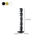 Glam Vertical Corner Bookshelf Iron Closed Back Bookcase for Home Clearhalo 'Bookcases' 'furn' 'furn_bookcases' 'Furniture' 'furniture_bookcases' 'Office Furniture' 4878886