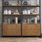 Industrial Style Bookshelf Open Back Solid Wood Bookcase for Home Office Clearhalo 'Bookcases' 'furn' 'furn_bookcases' 'Furniture' 'furniture_bookcases' 'Office Furniture' 4878896