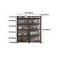 Industrial Style Bookshelf Open Back Solid Wood Bookcase for Home Office Clearhalo 'Bookcases' 'furn' 'furn_bookcases' 'Furniture' 'furniture_bookcases' 'Office Furniture' 4878910