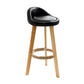 Scandinavian Matte Finish Upholstered Bar Stools Home Footrest Stool Black 1 Piece Clearhalo 'Bar Furniture' 'Bar Stools' 'bar_stools' 'furn' 'furn_bar_stools' 'Furniture' 'furniture_bar_stools' 'Kitchen & Dining Furniture' 4879646