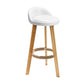Scandinavian Matte Finish Upholstered Bar Stools Home Footrest Stool White 1 Piece Clearhalo 'Bar Furniture' 'Bar Stools' 'bar_stools' 'furn' 'furn_bar_stools' 'Furniture' 'furniture_bar_stools' 'Kitchen & Dining Furniture' 4879649