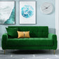 Mid-century Modern Velvet Square Arm Sofa 30.31" High Tufted Back Couch 53"L x 26"W x 30"H Green Clearhalo 'furn' 'furn_sofas' 'Furniture' 'furniture_sofas' 'Living Room Furniture' 'Sofa' 'sofas' 4882634