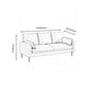 Contemporary Pillow Back Couch Square Arm Leather Sofa for Living Room Clearhalo 'furn' 'furn_sofas' 'Furniture' 'furniture_sofas' 'Living Room Furniture' 'Sofa' 'sofas' 4882710