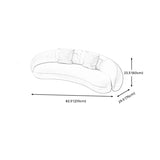 Beige Scandinavian Curved Sofa Tight Back Couch with Tuxedo Arm Clearhalo 'furn' 'furn_sofas' 'Furniture' 'furniture_sofas' 'Living Room Furniture' 'Sofa' 'sofas' 4882729