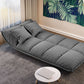 Contemporary Tight Back Convertible Sleeper Sofa Solid Color Fabric Armless Sofa Clearhalo 'furn' 'furn_sofas' 'Furniture' 'furniture_sofas' 'Living Room Furniture' 'Sofa' 'sofas' 4882941