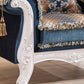 Traditional Tufted Rolled Arm Settee Slipcovered Sofa for Three People Clearhalo 'furn' 'furn_sofas' 'Furniture' 'furniture_sofas' 'Living Room Furniture' 'Sofa' 'sofas' 4882989