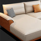 Modern Pillow Top Arm Sectional 35.43"High Cushion Back Sofa and Chaise Clearhalo 'furn' 'furn_sectionals' 'Furniture' 'furniture_sectionals' 'Living Room Furniture' 'Sectionals' 4883148