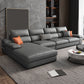 125.98"L x 68.9"W x 35.43"H Modern 5-Seat Fabric Sofa Cushion Back Sectional with Storage Light Gray Clearhalo 'furn' 'furn_sectionals' 'Furniture' 'furniture_sectionals' 'Living Room Furniture' 'Sectionals' 4883211
