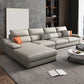 125.98"L x 68.9"W x 35.43"H Modern 5-Seat Fabric Sofa Cushion Back Sectional with Storage Off-White Clearhalo 'furn' 'furn_sectionals' 'Furniture' 'furniture_sectionals' 'Living Room Furniture' 'Sectionals' 4883222