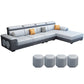 Contemporary L-shape Sectional Right Hand Facing Sofa and Chaise for Living Room Smoke Gray Clearhalo 'Furniture' 'furniture_sectionals' 'Living Room Furniture' 'Sectionals' 4883468