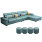 Contemporary L-shape Sectional Right Hand Facing Sofa and Chaise for Living Room Lake Green Clearhalo 'Furniture' 'furniture_sectionals' 'Living Room Furniture' 'Sectionals' 4883472