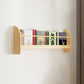 Pine Wood Wall Mounted Bookshelf Natural Scandinavian Bookcase for Bedroom Clearhalo 'Bookcases' 'Furniture' 'furniture_bookcases' 'Office Furniture' 4887064