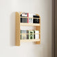 Pine Wood Wall Mounted Bookshelf Natural Scandinavian Bookcase for Bedroom Clearhalo 'Bookcases' 'Furniture' 'furniture_bookcases' 'Office Furniture' 4887065