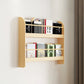 Pine Wood Wall Mounted Bookshelf Natural Scandinavian Bookcase for Bedroom Clearhalo 'Bookcases' 'Furniture' 'furniture_bookcases' 'Office Furniture' 4887066