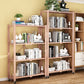 Foldable Bookshelf Scandinavian Style Bookcase for Home Office with Casters Clearhalo 'Bookcases' 'furn' 'furn_bookcases' 'Furniture' 'furniture_bookcases' 'Office Furniture' 4887080