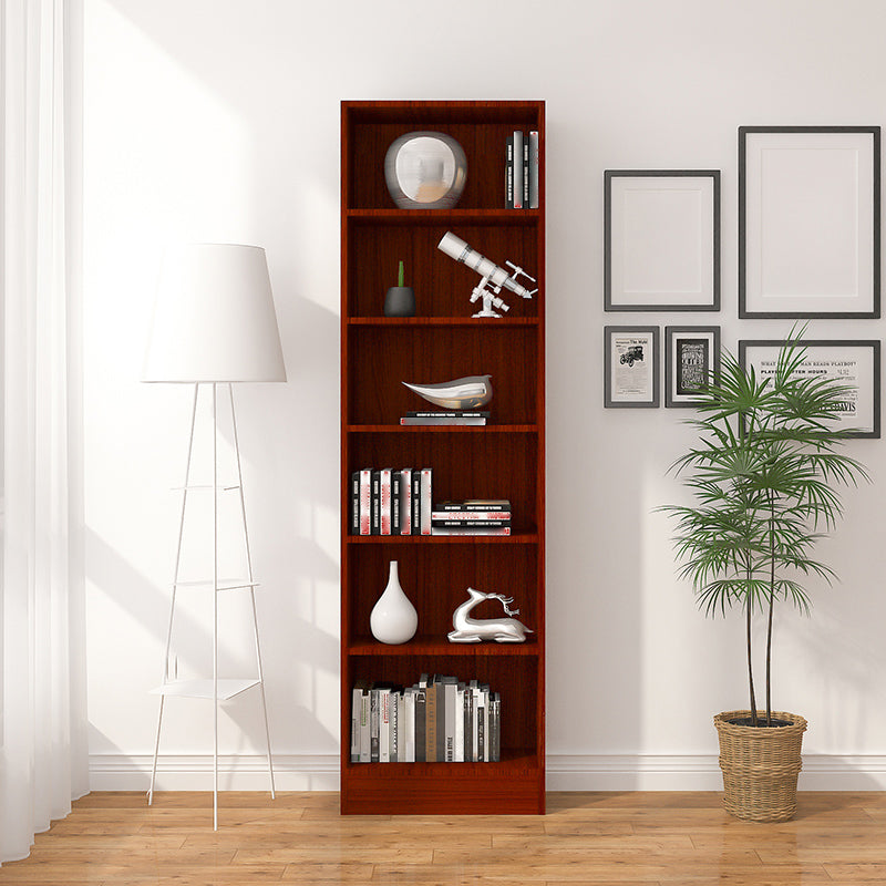 Scandinavian Manufactured Wood Standard Bookshelf Vertical Closed Back Bookcase Clearhalo 'Bookcases' 'furn' 'furn_bookcases' 'Furniture' 'furniture_bookcases' 'Office Furniture' 4887125